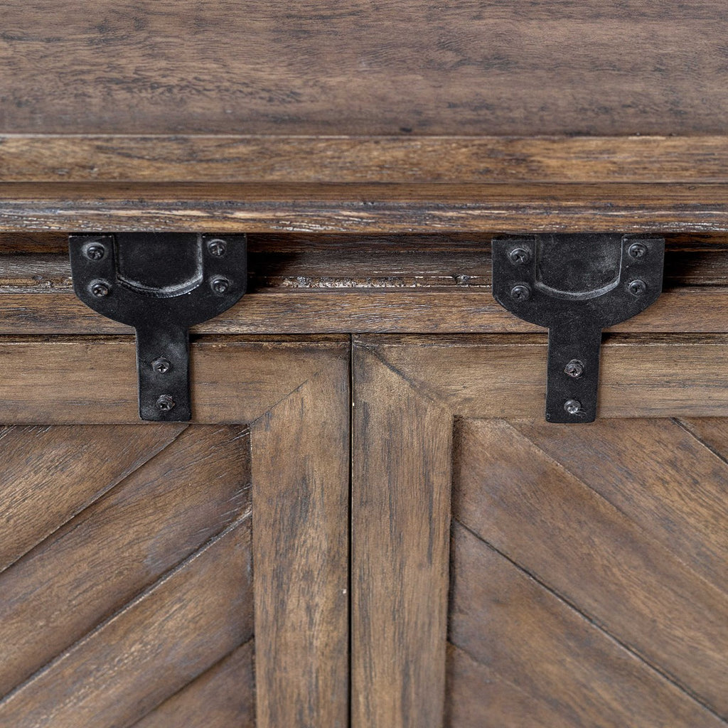 Primalia Barn Door Media Console - Bombay Mercantile