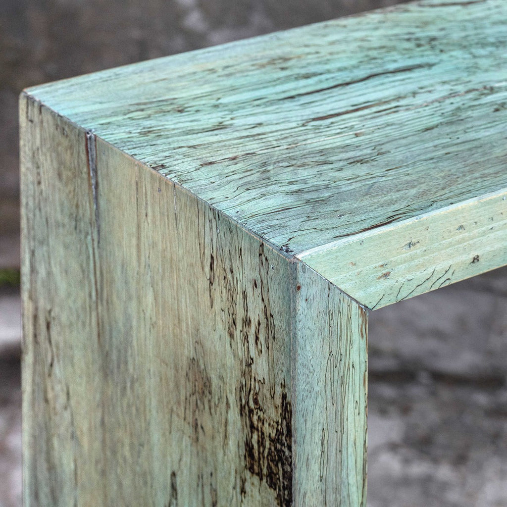 Teo Wooden Console Table - Bombay Mercantile