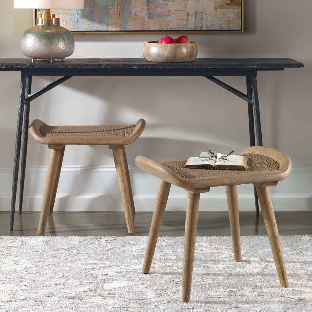 Arne Scandinavian Small Bench - Bombay Mercantile