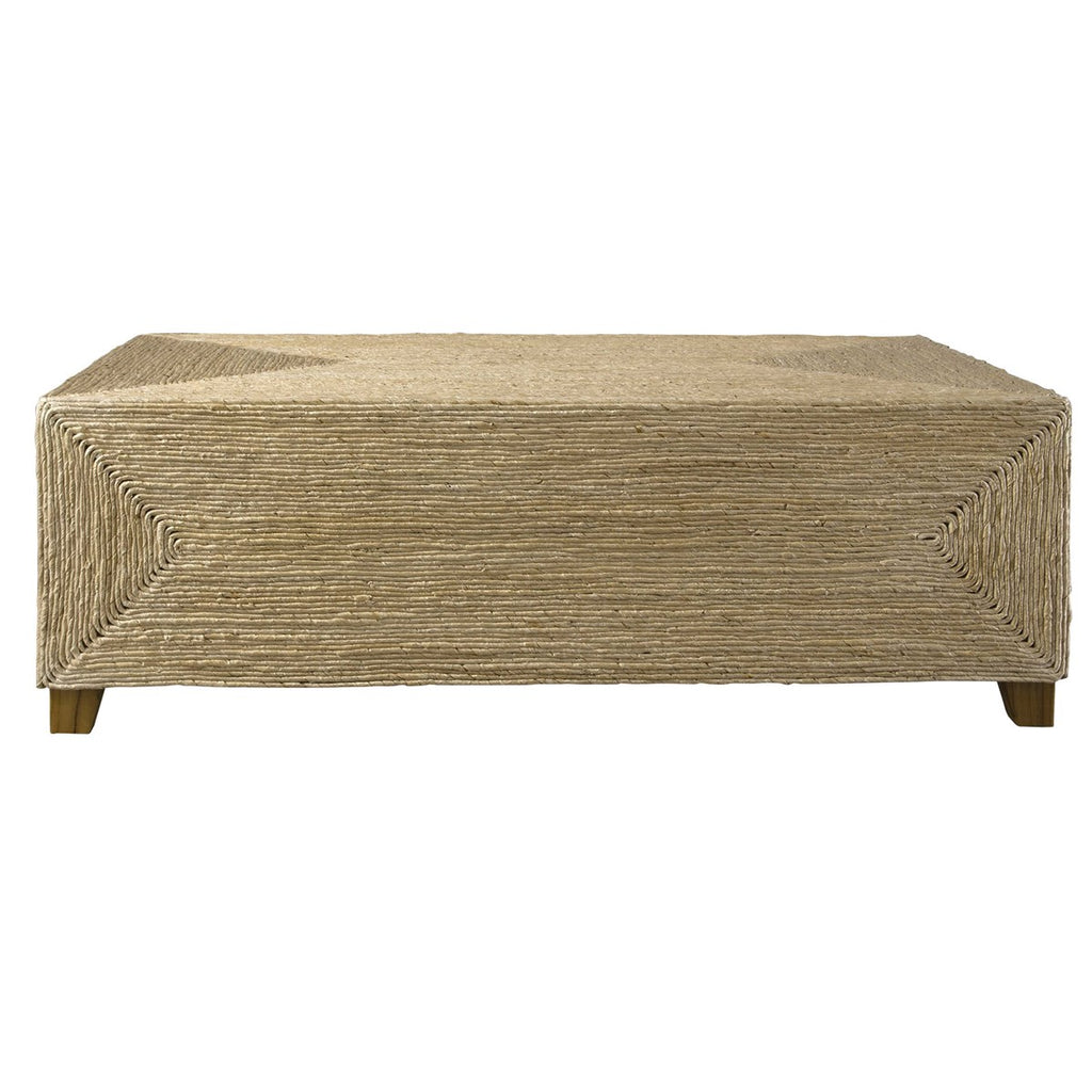 Rora Woven Coffee Table - Bombay Mercantile