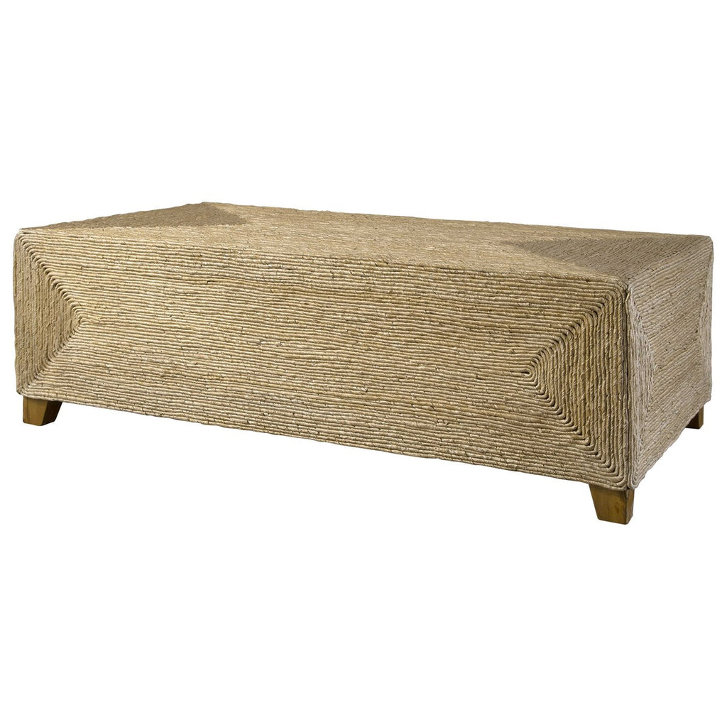 Rora Woven Coffee Table - Bombay Mercantile