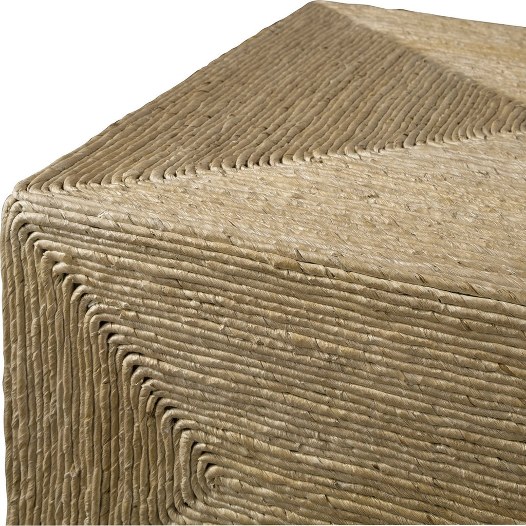 Rora Woven Coffee Table - Bombay Mercantile