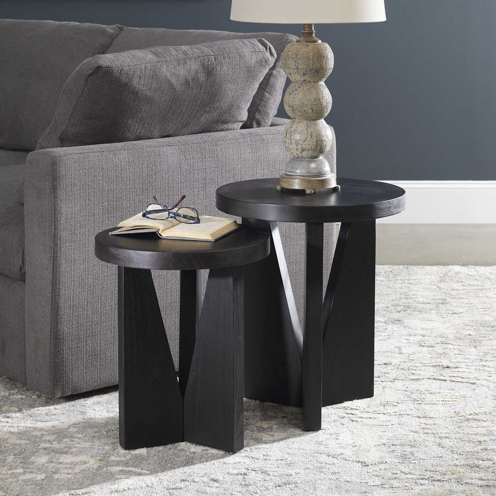 Nadette Nesting Tables, Set of 2 - Bombay Mercantile