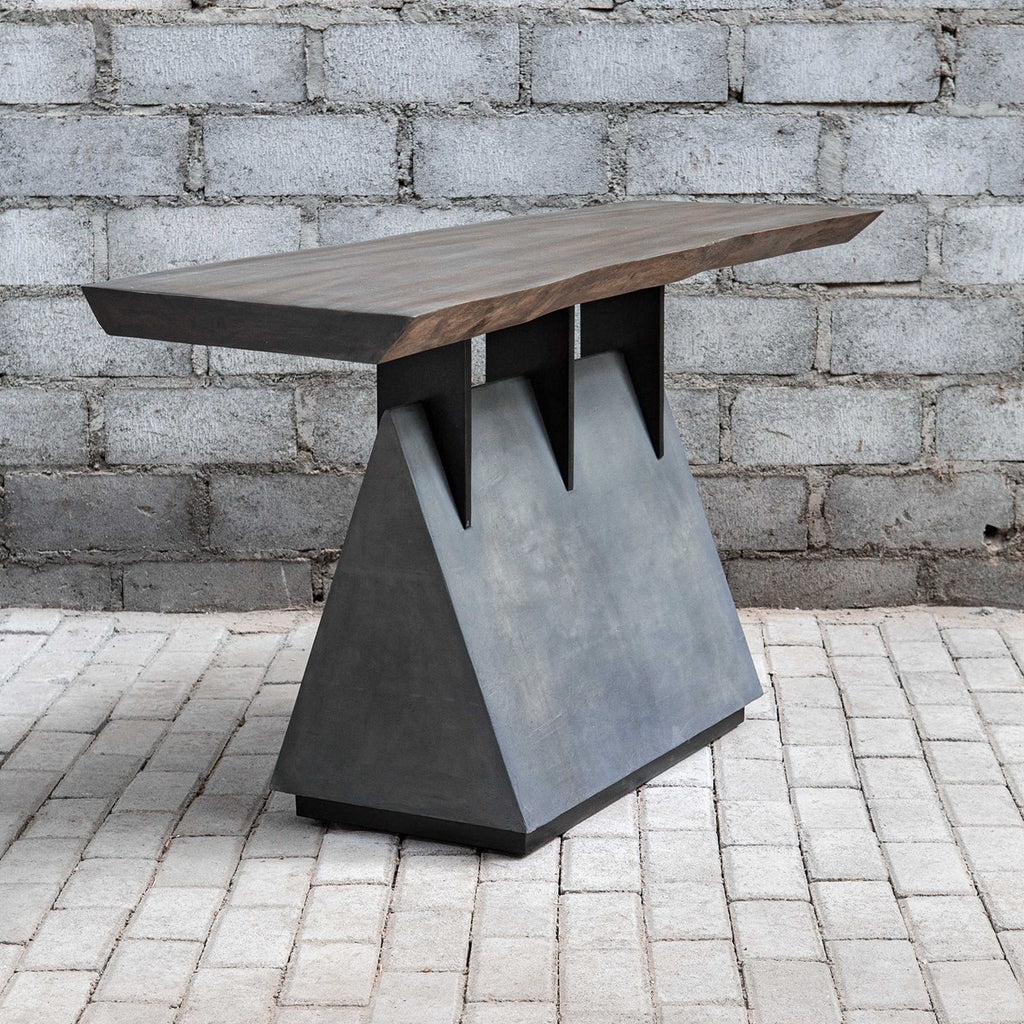 Vessel Industrial Console Table - Bombay Mercantile