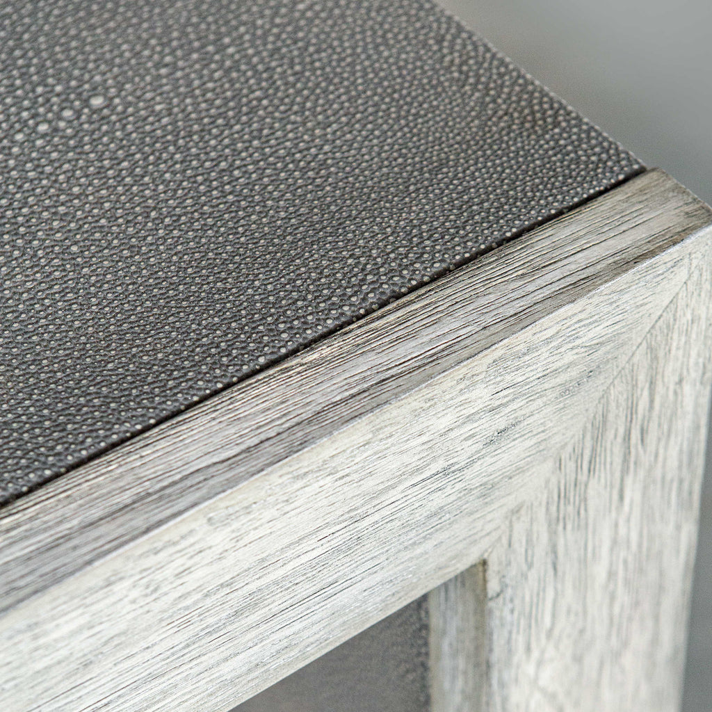 Aerina Aged Gray Console Table - Bombay Mercantile