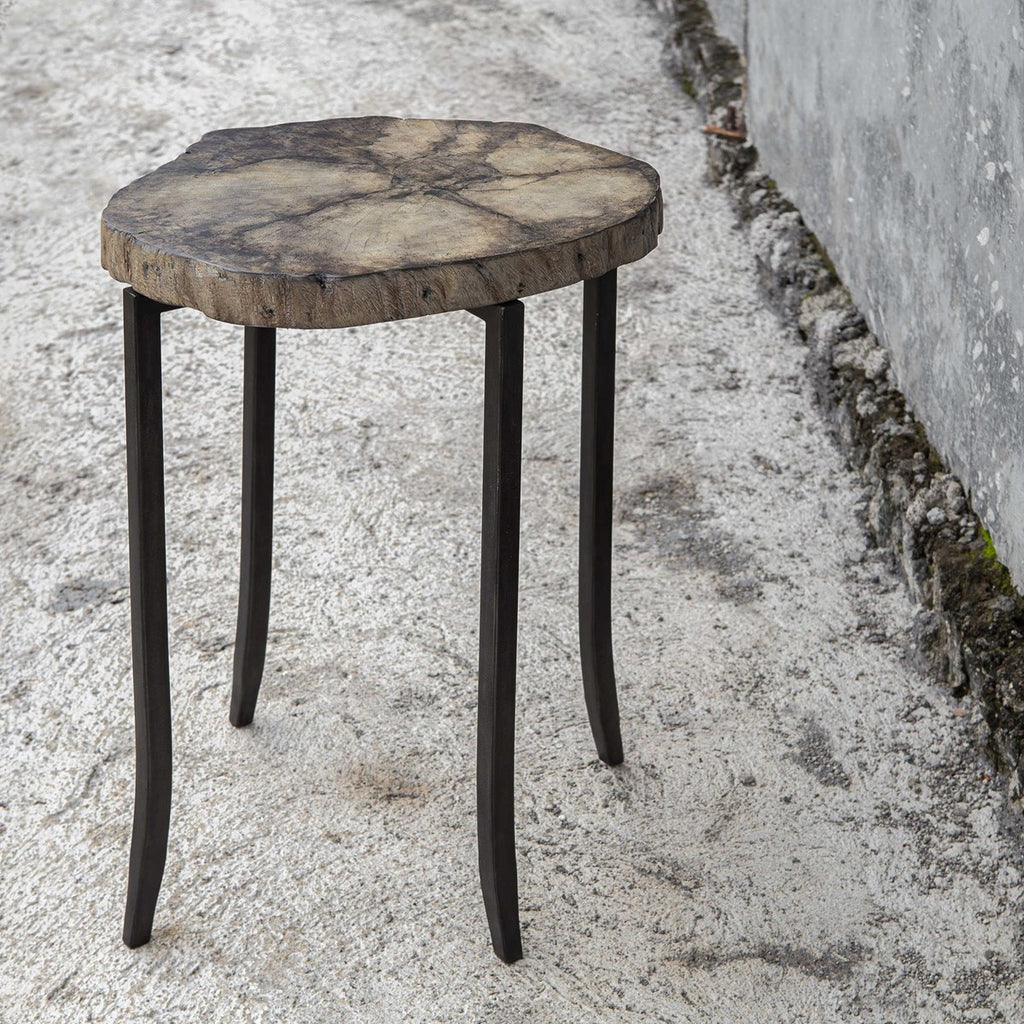 Stiles Rustic Accent Table - Bombay Mercantile