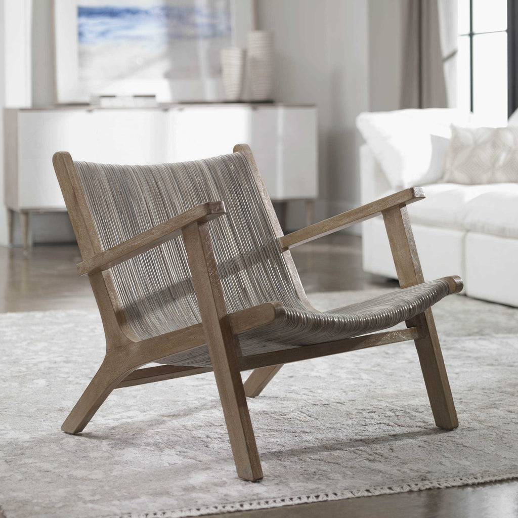 Aegea Rattan Accent Chair - Bombay Mercantile