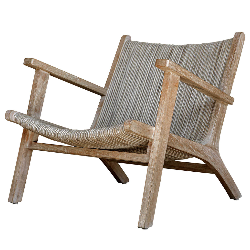 Aegea Rattan Accent Chair - Bombay Mercantile