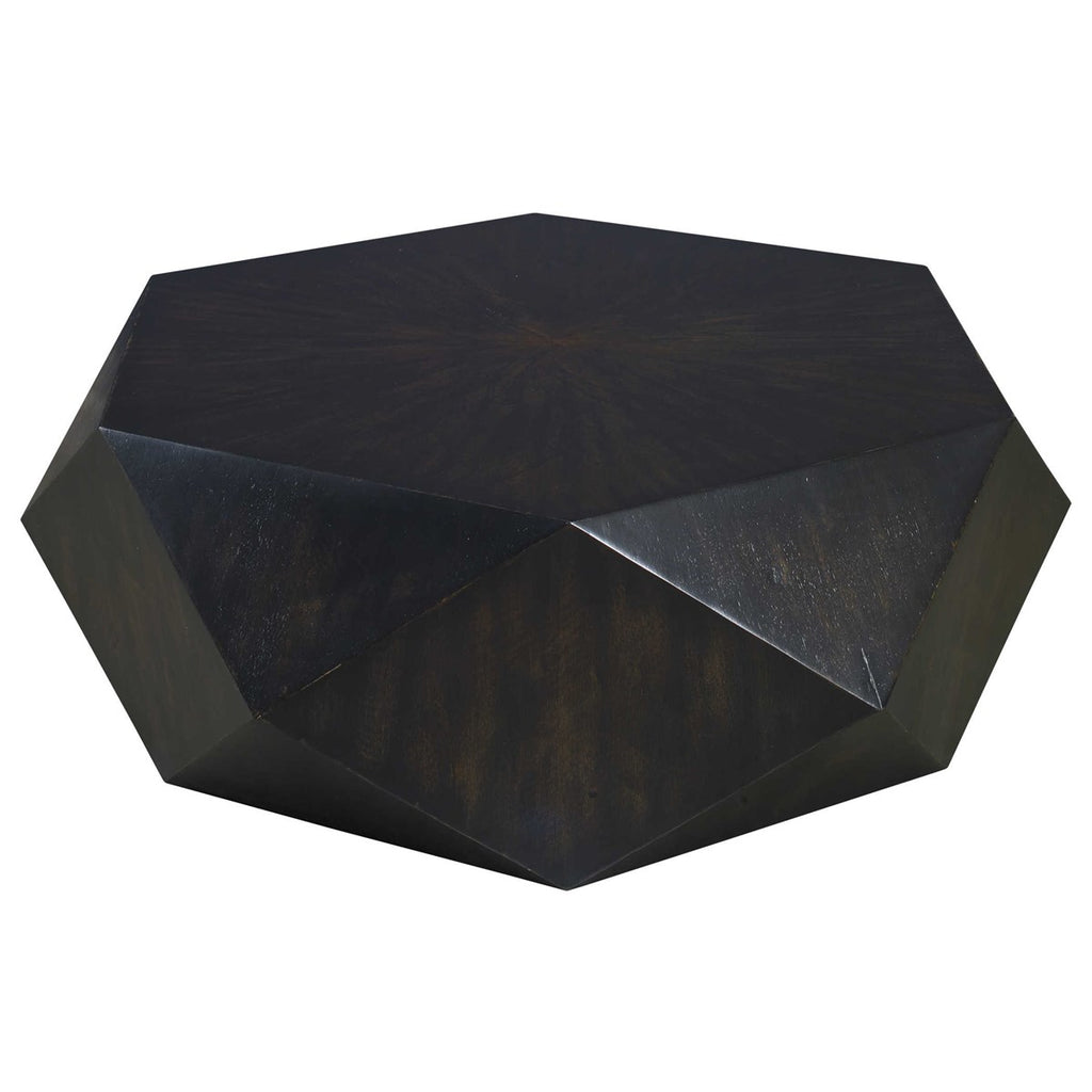 Volker Small Black Coffee Table - Bombay Mercantile
