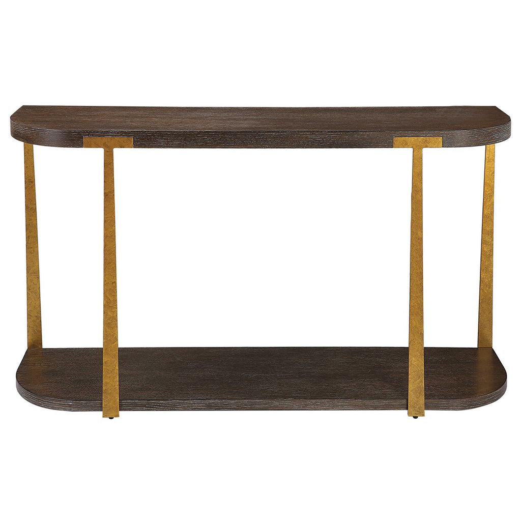 Palisade Wood Console Table - Bombay Mercantile