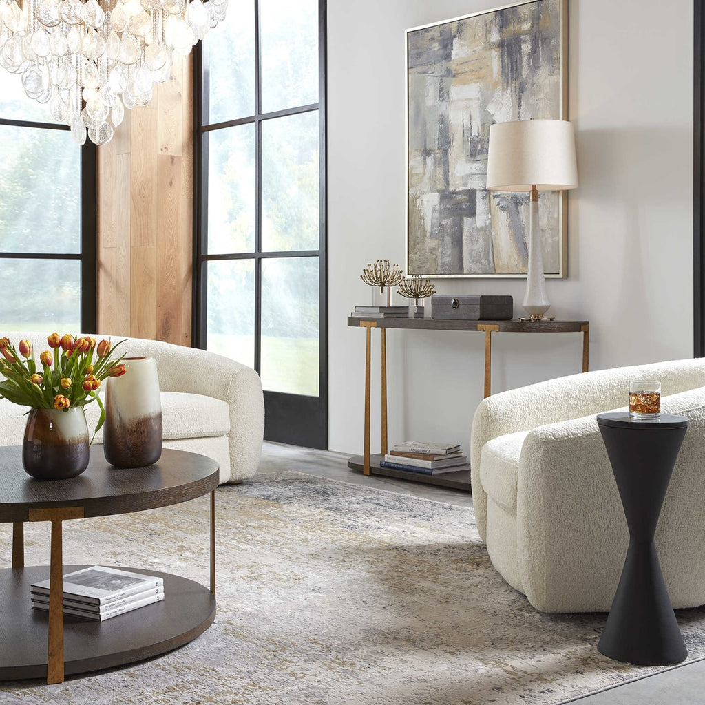 Palisade Wood Console Table - Bombay Mercantile