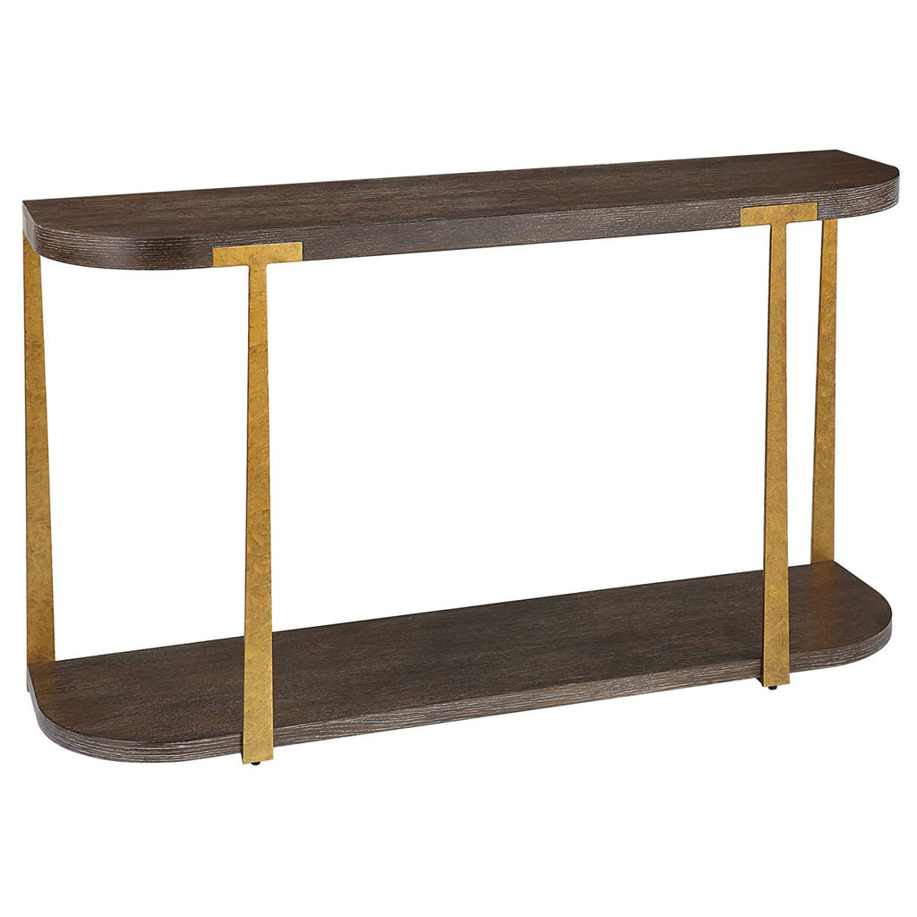 Palisade Wood Console Table - Bombay Mercantile