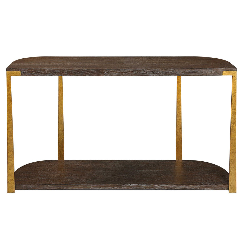 Palisade Wood Console Table - Bombay Mercantile