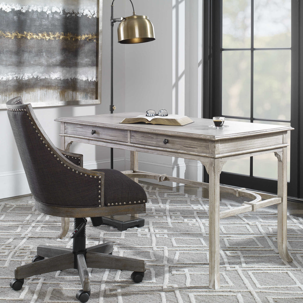 Bridgely Aged Writing Desk - Bombay Mercantile