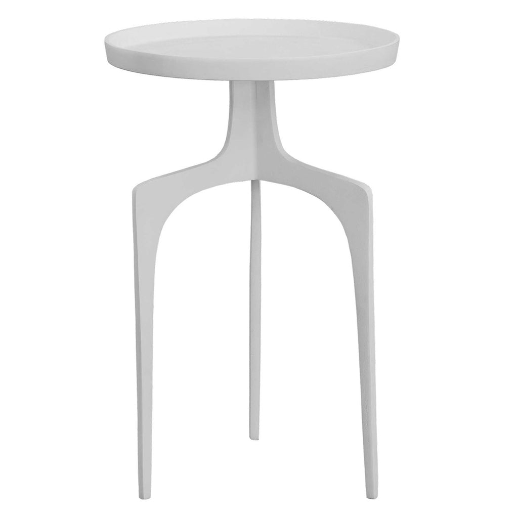 Kenna White Accent Table - Bombay Mercantile