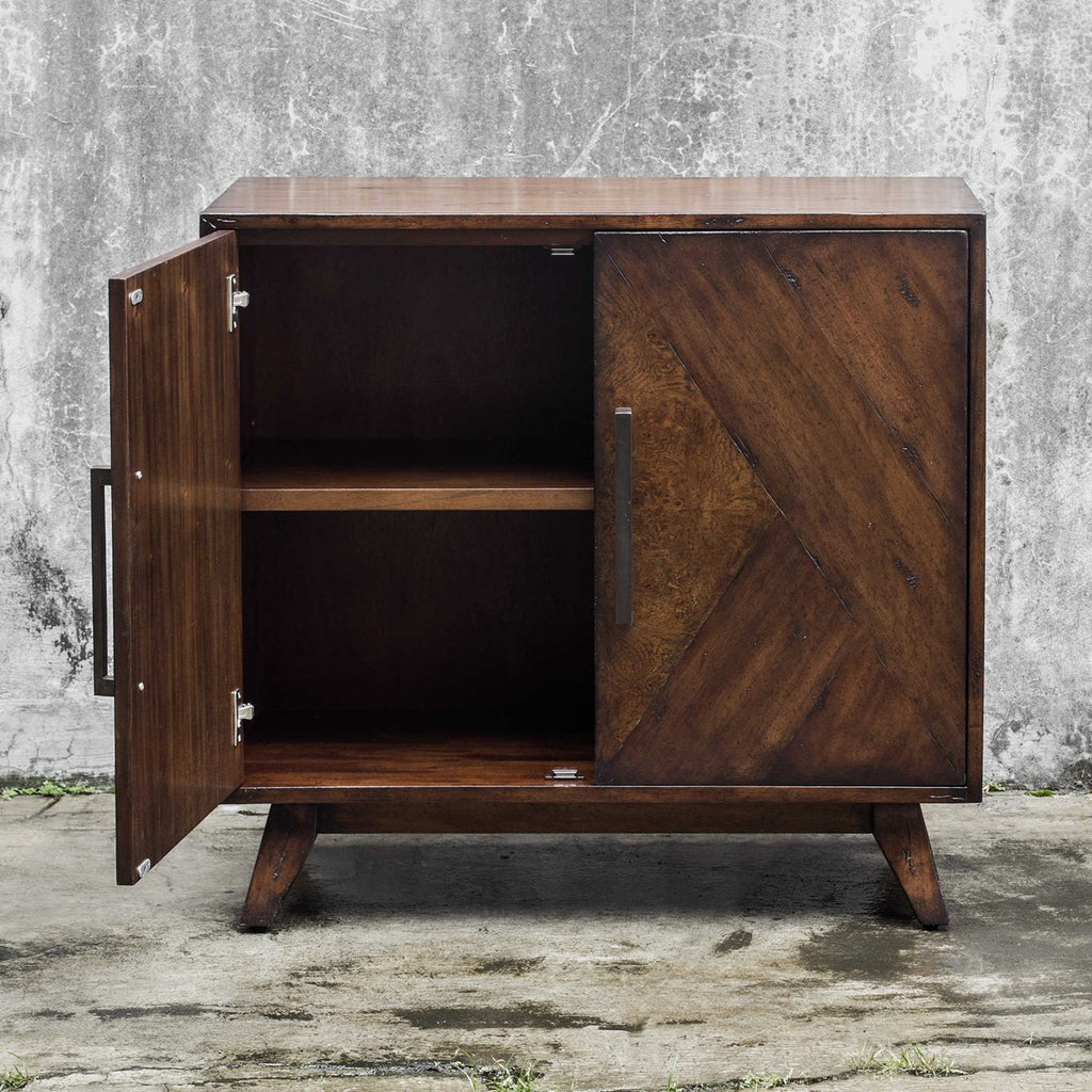 Liri Mid-Century Accent Cabinet - Bombay Mercantile