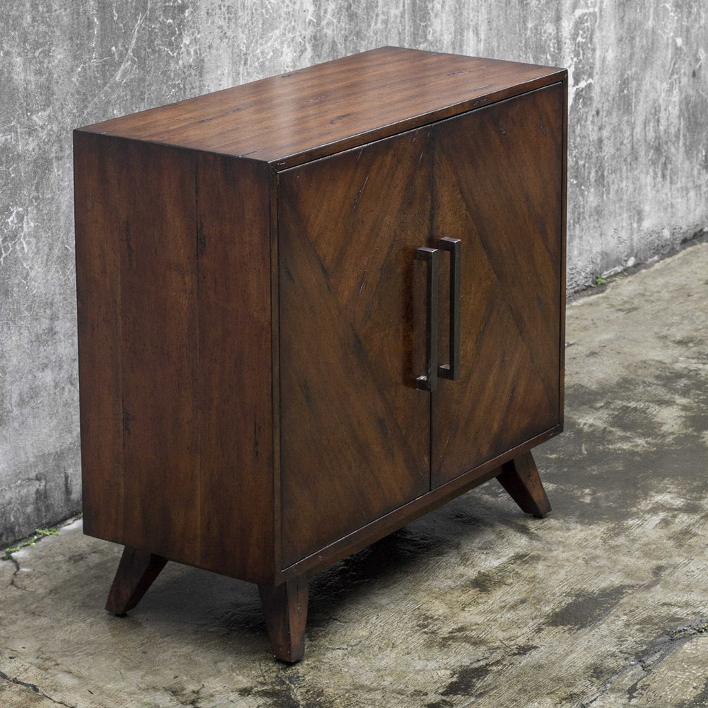 Liri Mid-Century Accent Cabinet - Bombay Mercantile