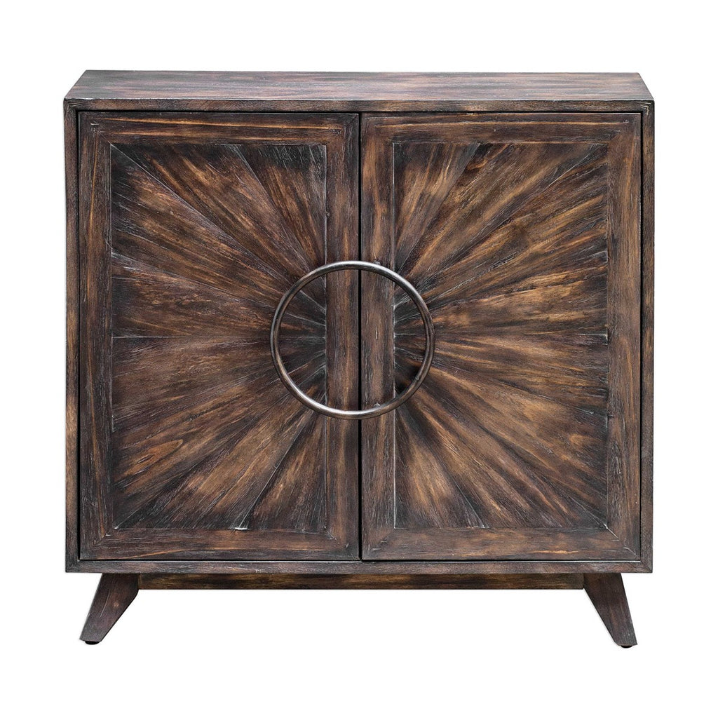 Kohana Black Console Cabinet - Bombay Mercantile