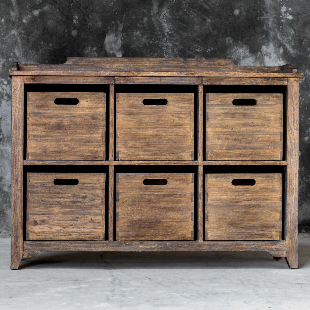 Ardusin Driftwood Hobby Cupboard - Bombay Mercantile