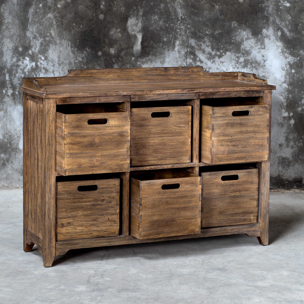Ardusin Driftwood Hobby Cupboard - Bombay Mercantile