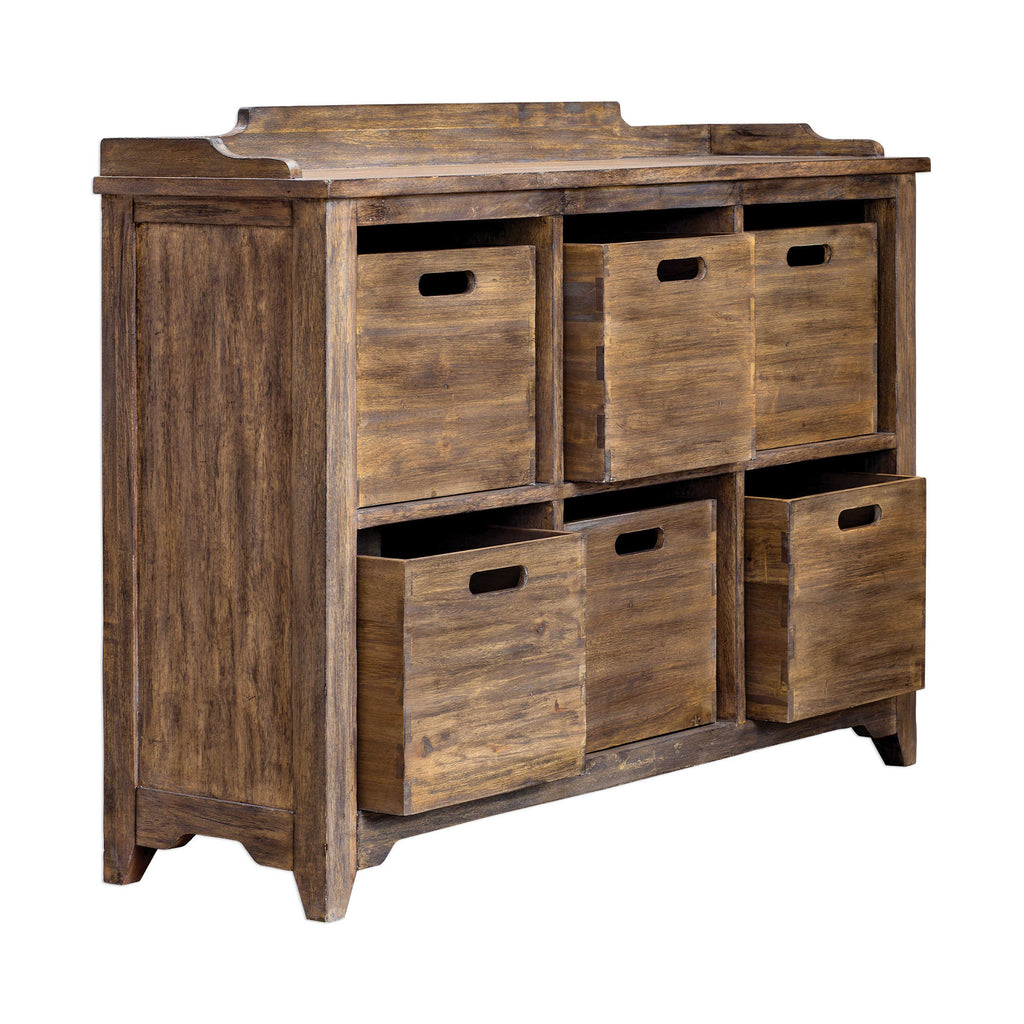 Ardusin Driftwood Hobby Cupboard - Bombay Mercantile