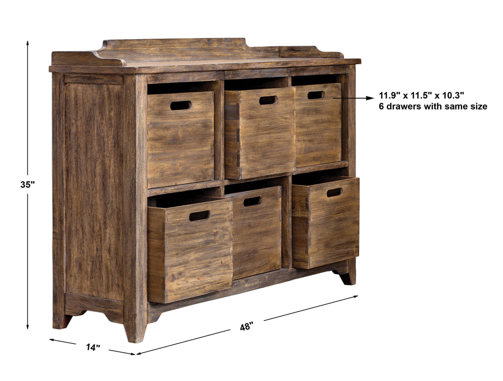 Ardusin Driftwood Hobby Cupboard - Bombay Mercantile
