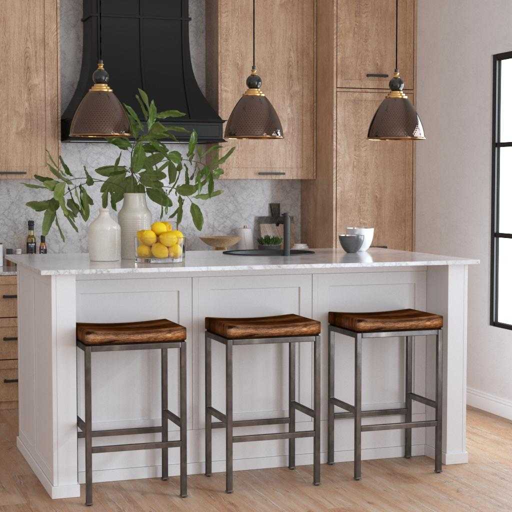 Beck Industrial Bar Stool - Bombay Mercantile