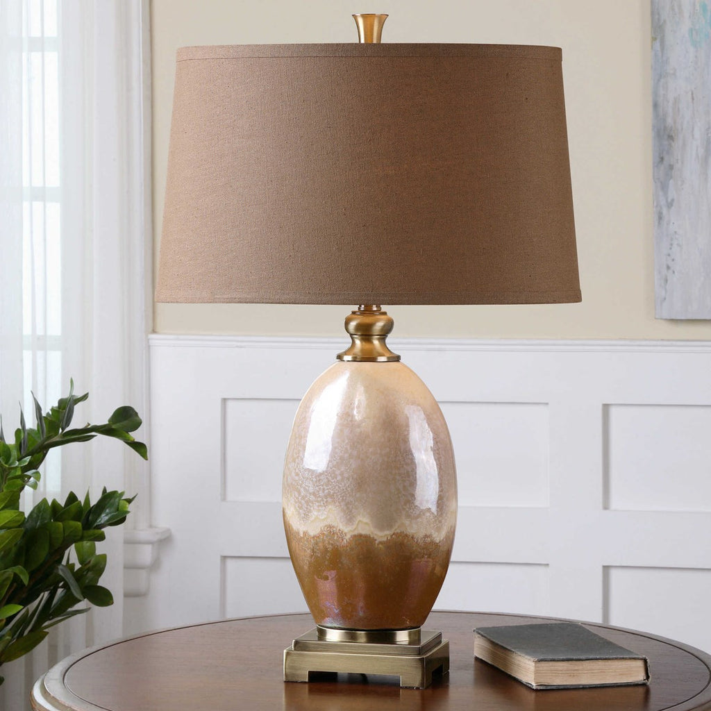 Eadric Ceramic Table Lamp - Bombay Mercantile