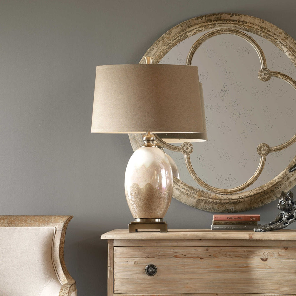 Eadric Ceramic Table Lamp - Bombay Mercantile