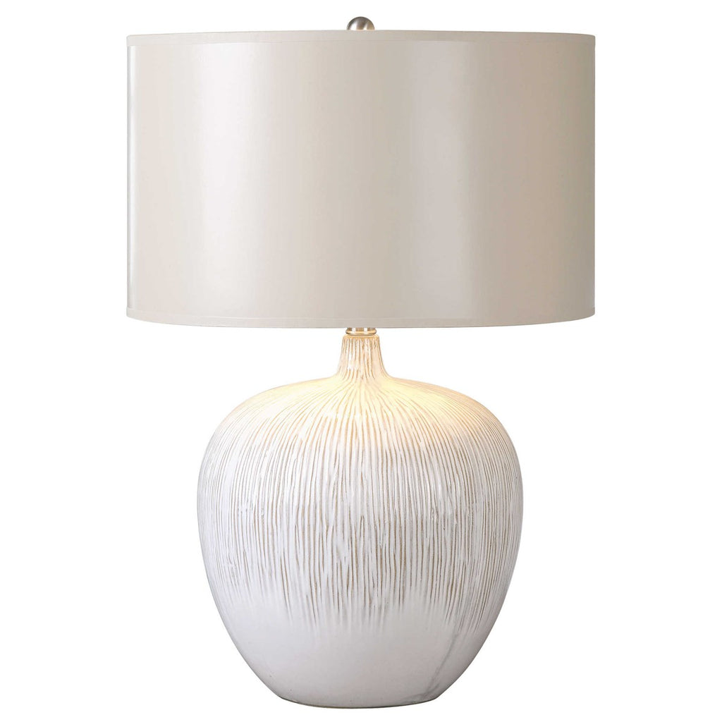 Georgios Textured Ceramic Lamp - Bombay Mercantile