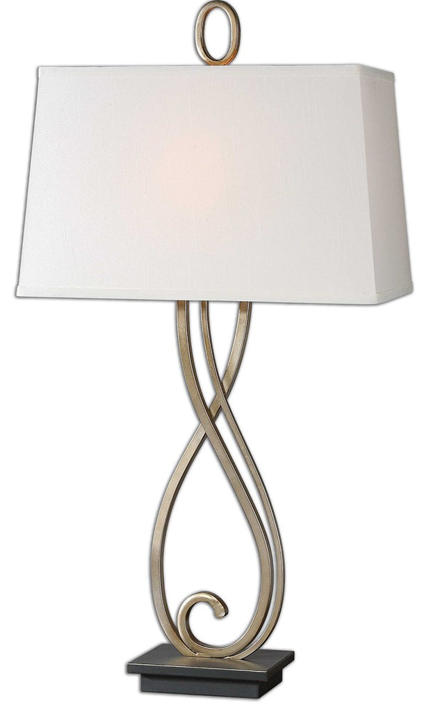 Ferndale Scroll Metal Lamp - Bombay Mercantile