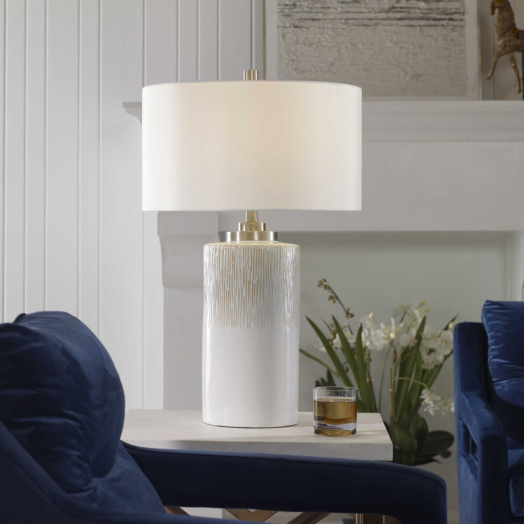 Georgios Cylinder Table Lamp - Bombay Mercantile