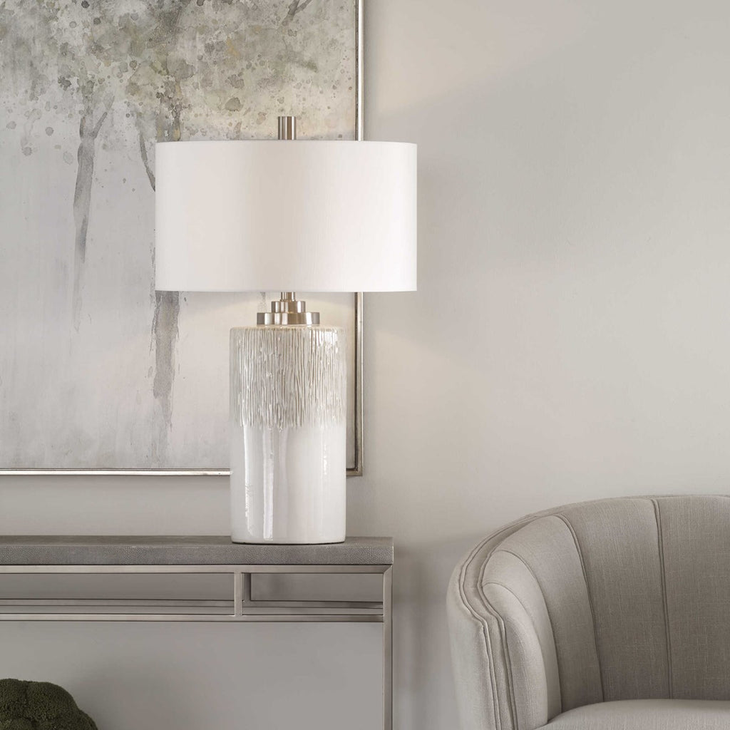 Georgios Cylinder Table Lamp - Bombay Mercantile