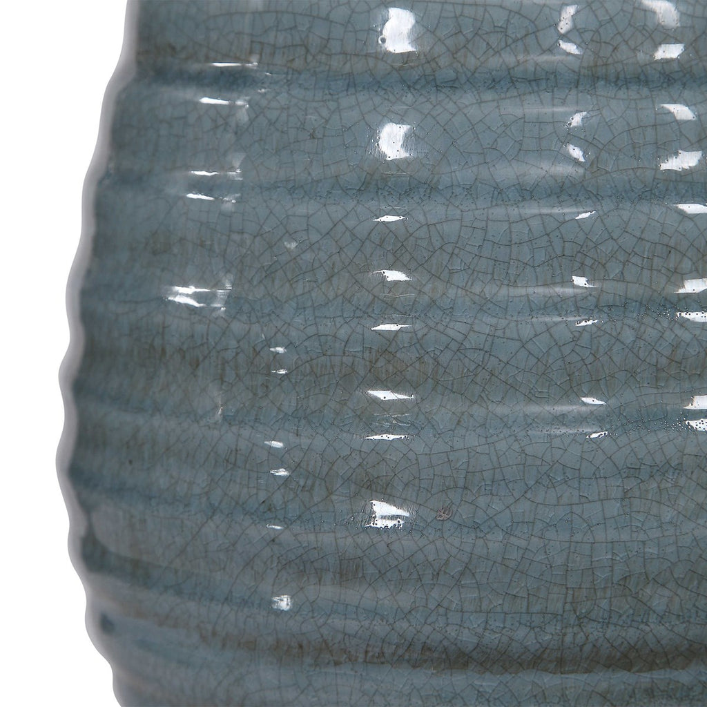 Zaila Light Blue Table Lamp - Bombay Mercantile