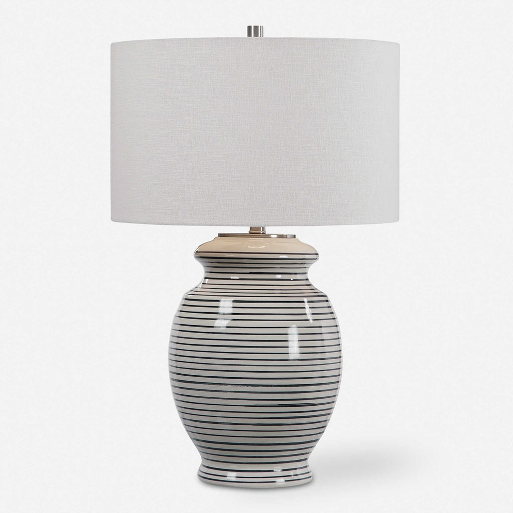 Marisa Off White Table Lamp - Bombay Mercantile