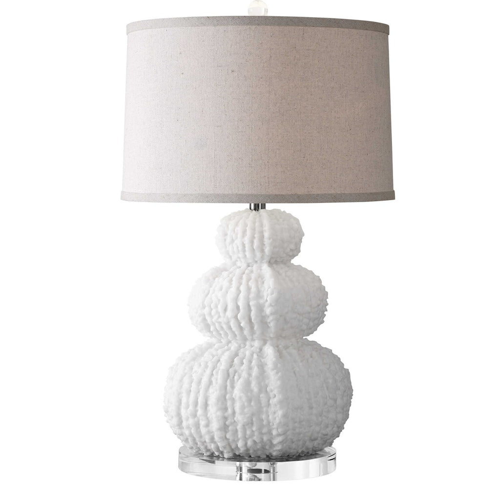 Fontanne Shell Ivory Table Lamp - Bombay Mercantile