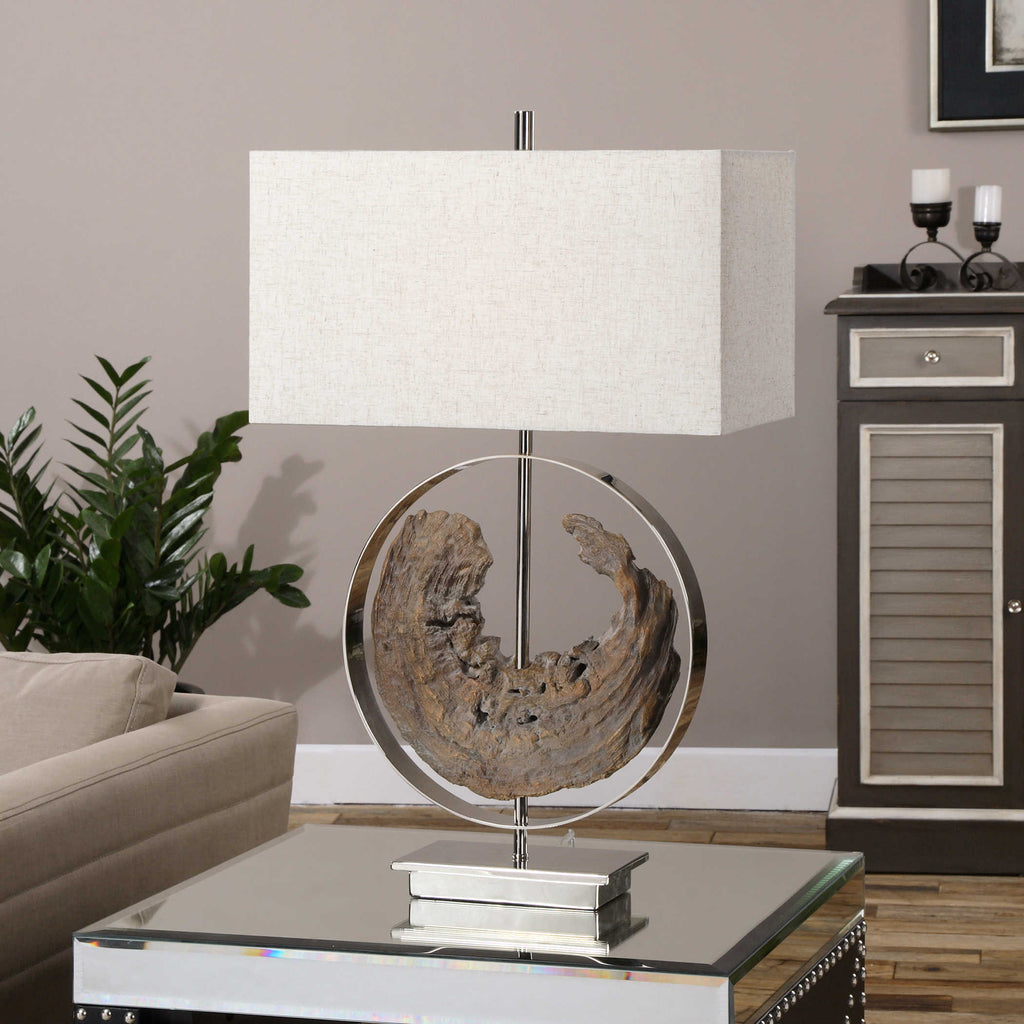 Ambler Driftwood Lamp - Bombay Mercantile