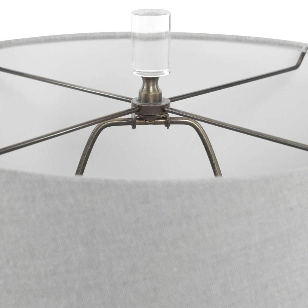 Spezzano Crackled Glass Lamp - Bombay Mercantile
