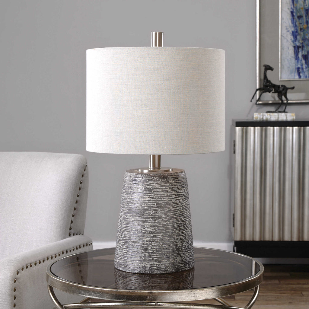 Duron Bronze Ceramic Lamp - Bombay Mercantile