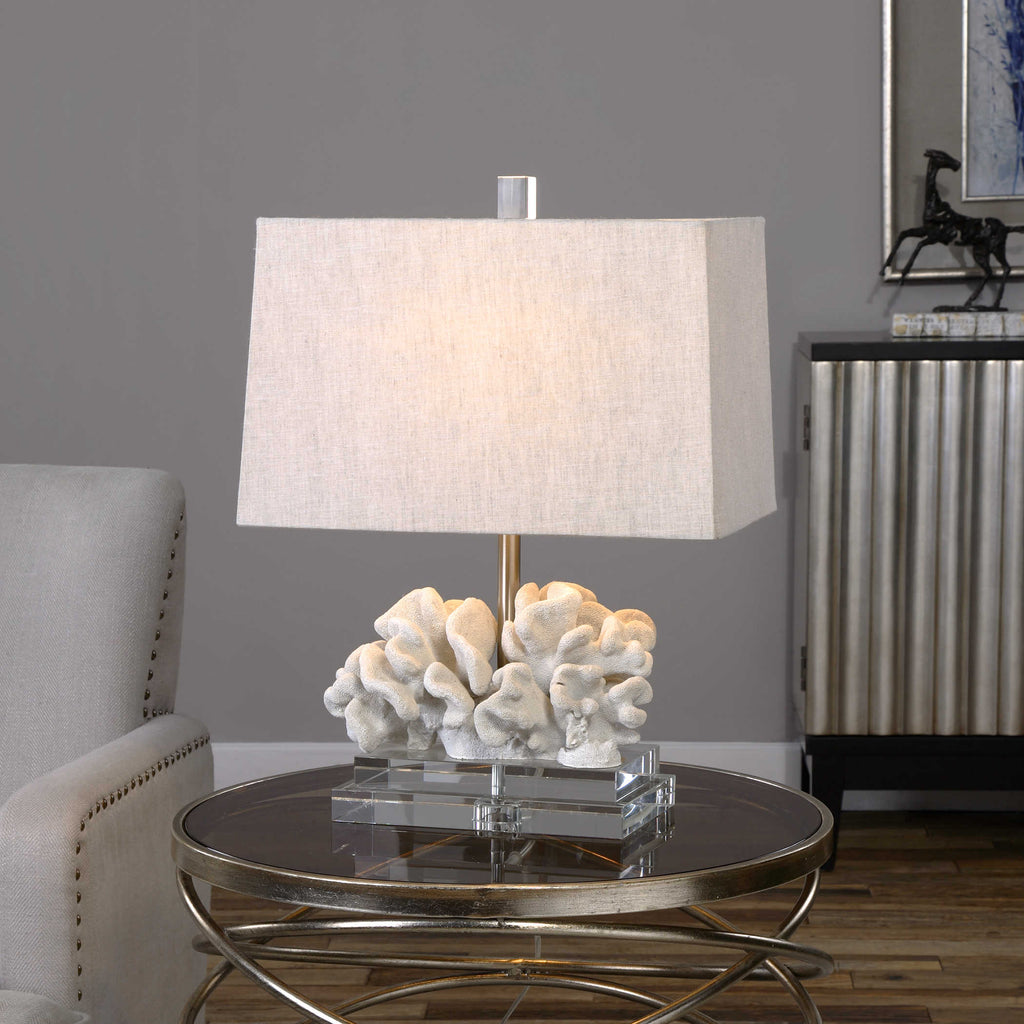 Coral Sculpture Table Lamp - Bombay Mercantile