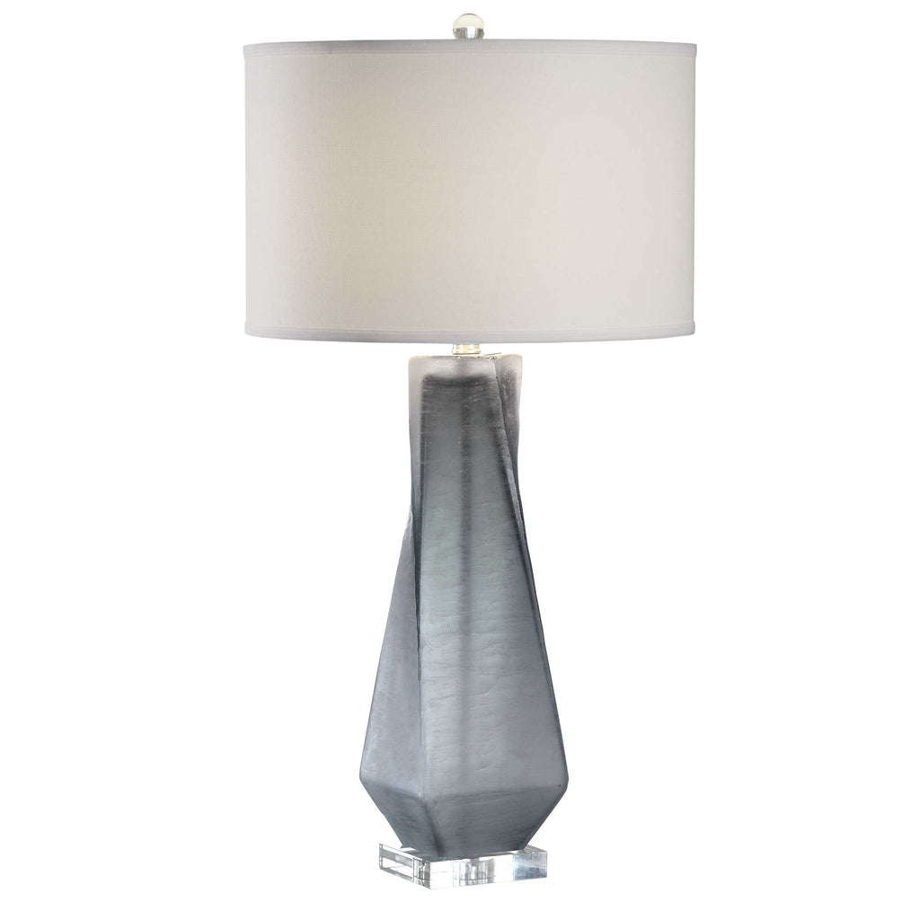 Anatoli Charcoal Gray Table Lamp - Bombay Mercantile