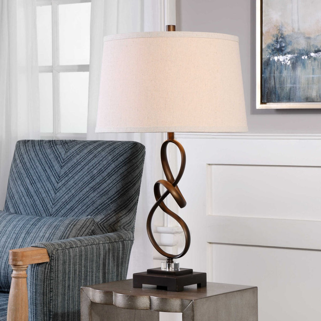 Tenley Oil Rubbed Bronze Lamp - Bombay Mercantile