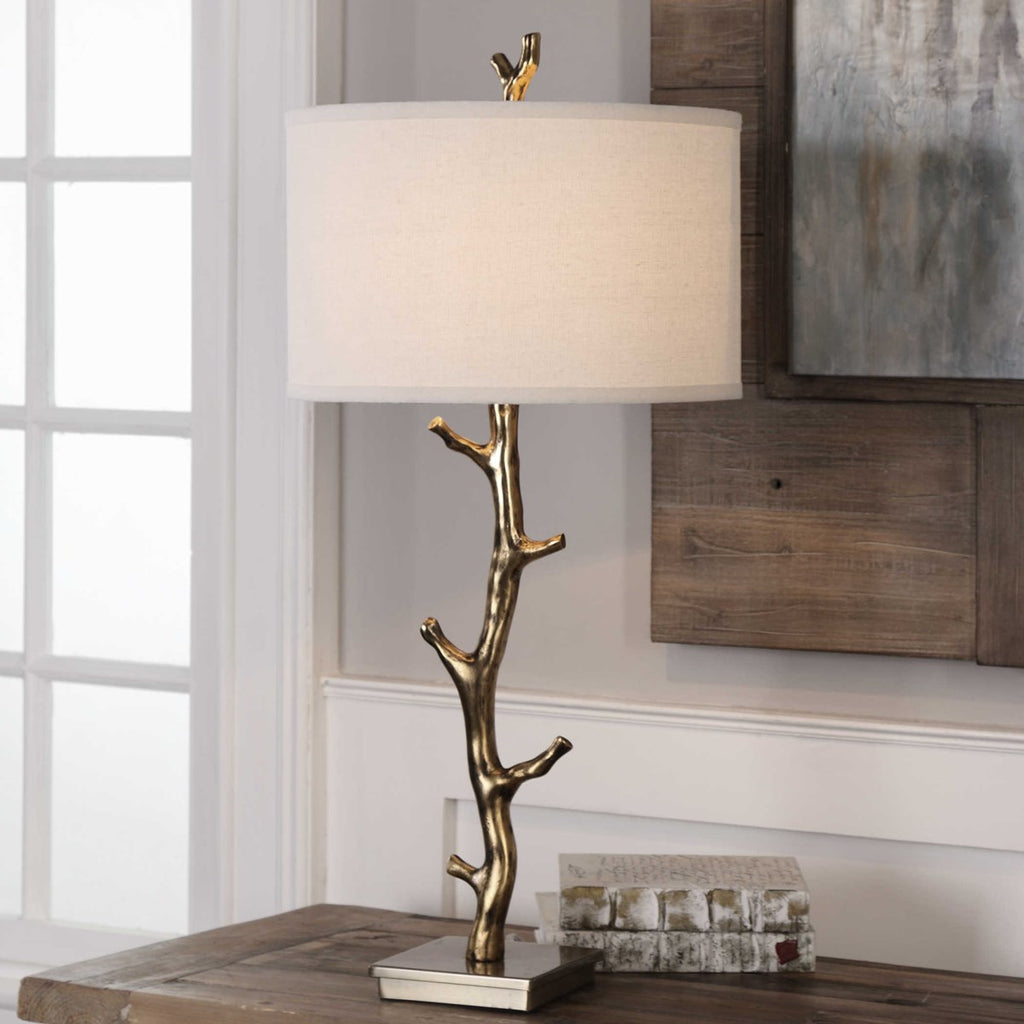 Javor Tree Branch Table Lamp - Bombay Mercantile