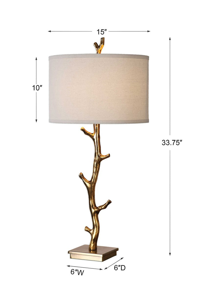 Javor Tree Branch Table Lamp - Bombay Mercantile