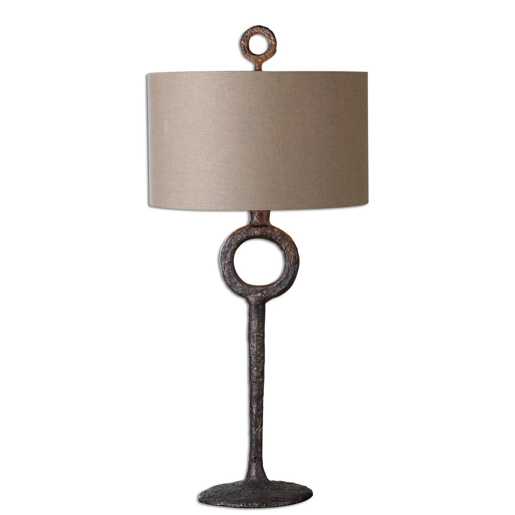 Ferro Cast Iron Table Lamp - Bombay Mercantile