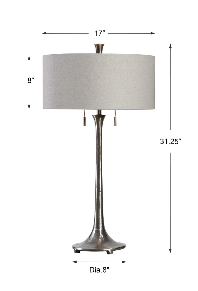 Aliso Cast Iron Lamp - Bombay Mercantile