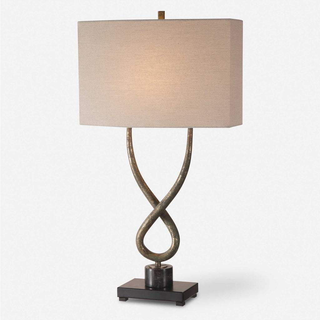 Talema Aged Silver Lamp - Bombay Mercantile