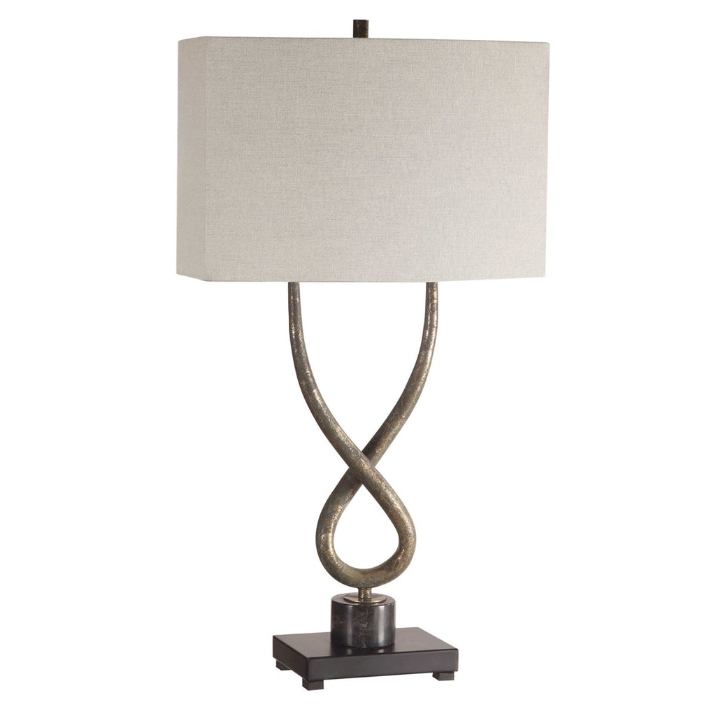 Talema Aged Silver Lamp - Bombay Mercantile