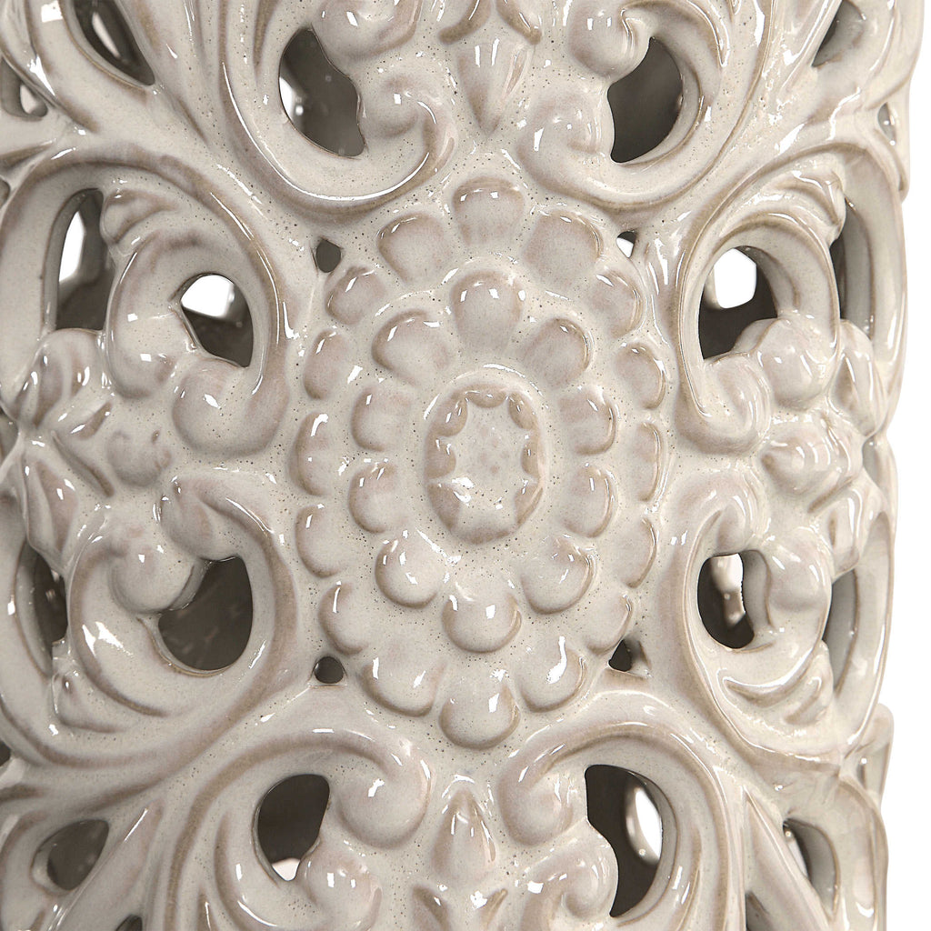 Dahlina Ceramic Table Lamp - Bombay Mercantile