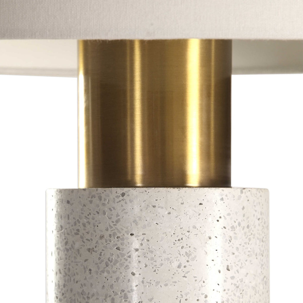 Vaeshon Concrete Table Lamp - Bombay Mercantile